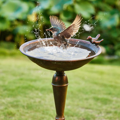275H Bird BathMetal Bird Baths For Outdoor