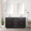 Meuble-lavabo double Shelter et miroirs 28 po-115766988-115766993-115766994