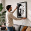 Anatomical Study Minimalist - Framed Print-1109738597-1109738622