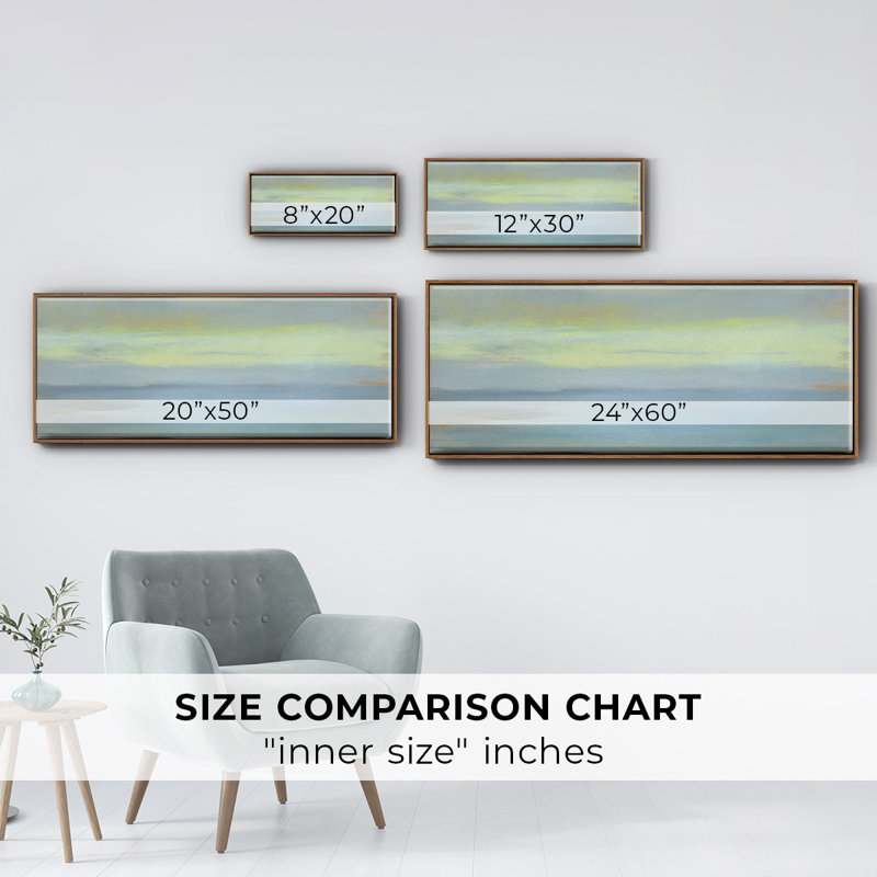 Marine Sunset- Framed Canvas