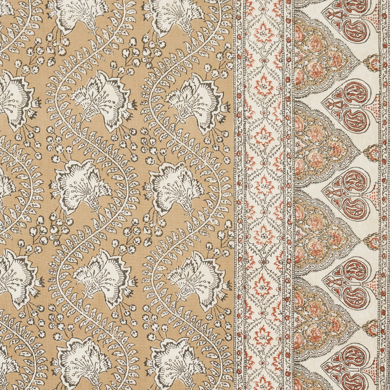Tissu Tombay, Ocre