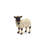 Rustic Sheep Figurine with Bell Accent (Set of 2)