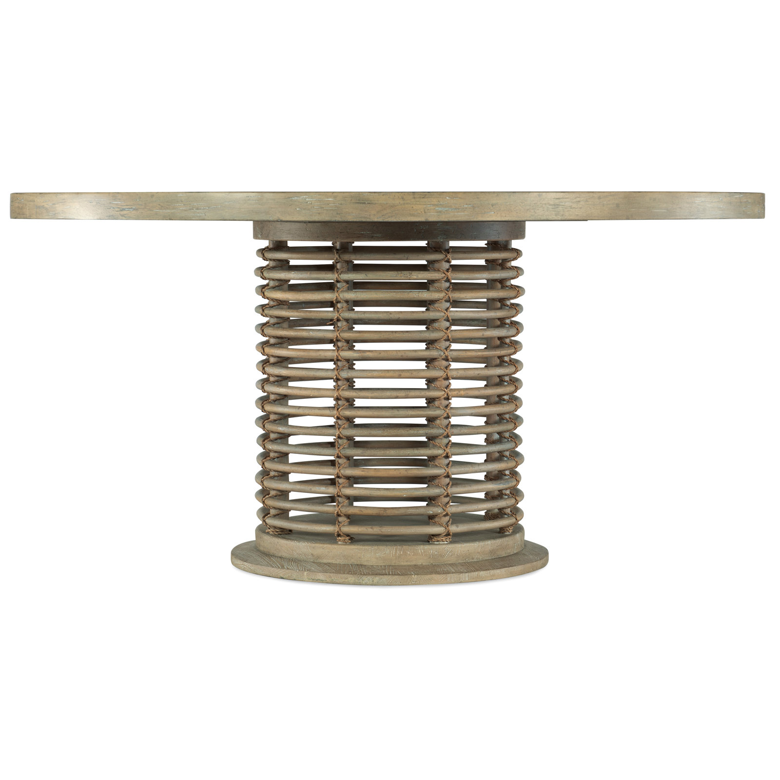 Ardella Round Dining Table, Natural, 48" W x 48" L