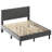 Linen Fabric Bed Frame-341405476-358703349