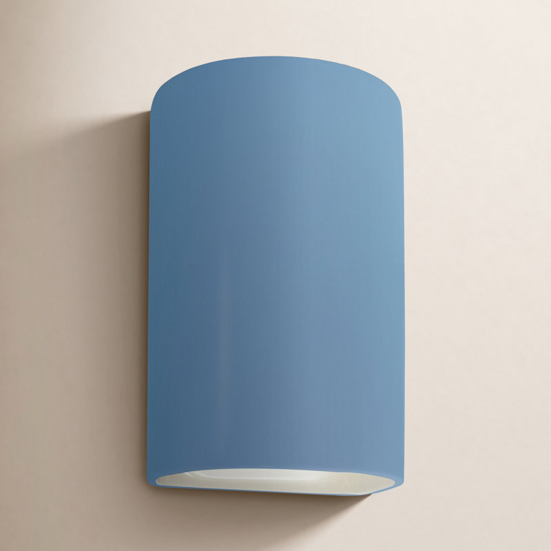 Nomad Ceramic Wall Light, Sky Blue
