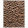 Nonia Animal Print Handmade Tufted Wool Gold/Black Area Rug