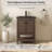 Chazden 24" Freestanding Herringbone Design Single Bathroom Vanity with Ceramic Top-1234212676-1233410066-1216070503