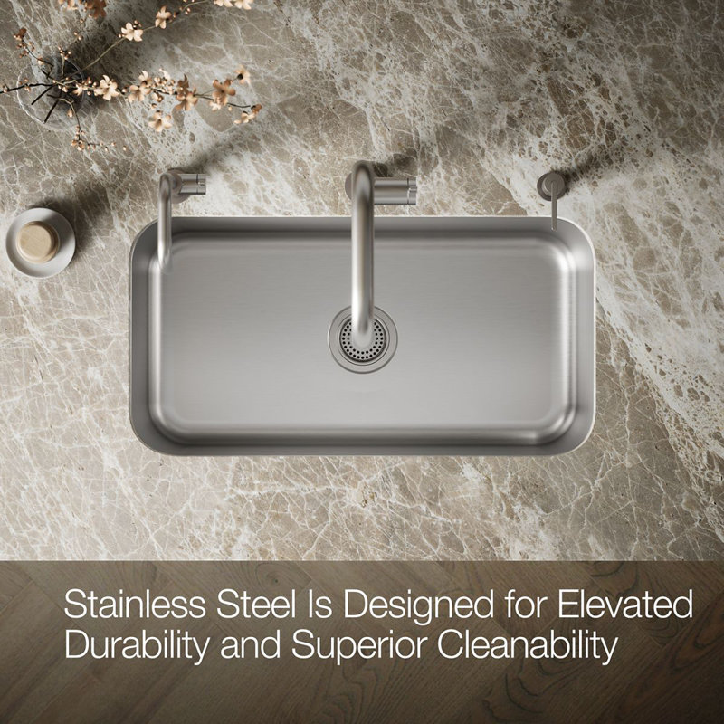 Undertone® Large Under-Mount Single-Bowl Kitchen Sink