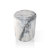 Fulcher Stone-Like 14" W End Table with Drum Base-1823317220