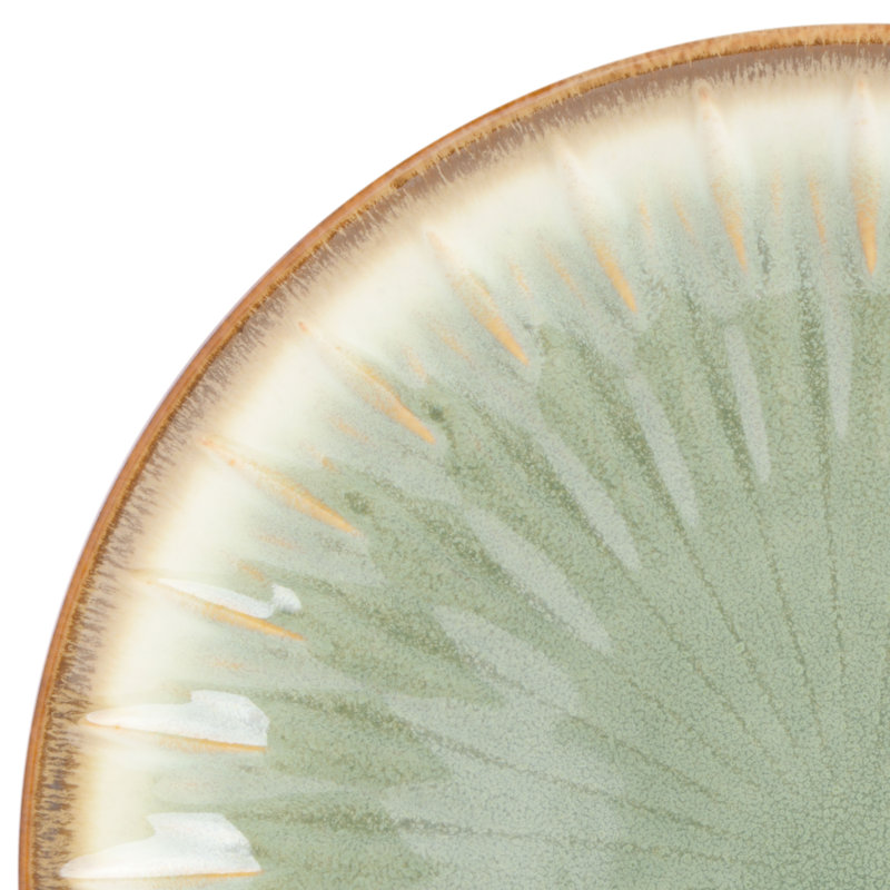 Mayfair Bay 16 Piece Dinnerware Set, Service for 4, Green