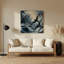 Oiseaux Sooty Shearwater, art mural en métal bleu-377027338
