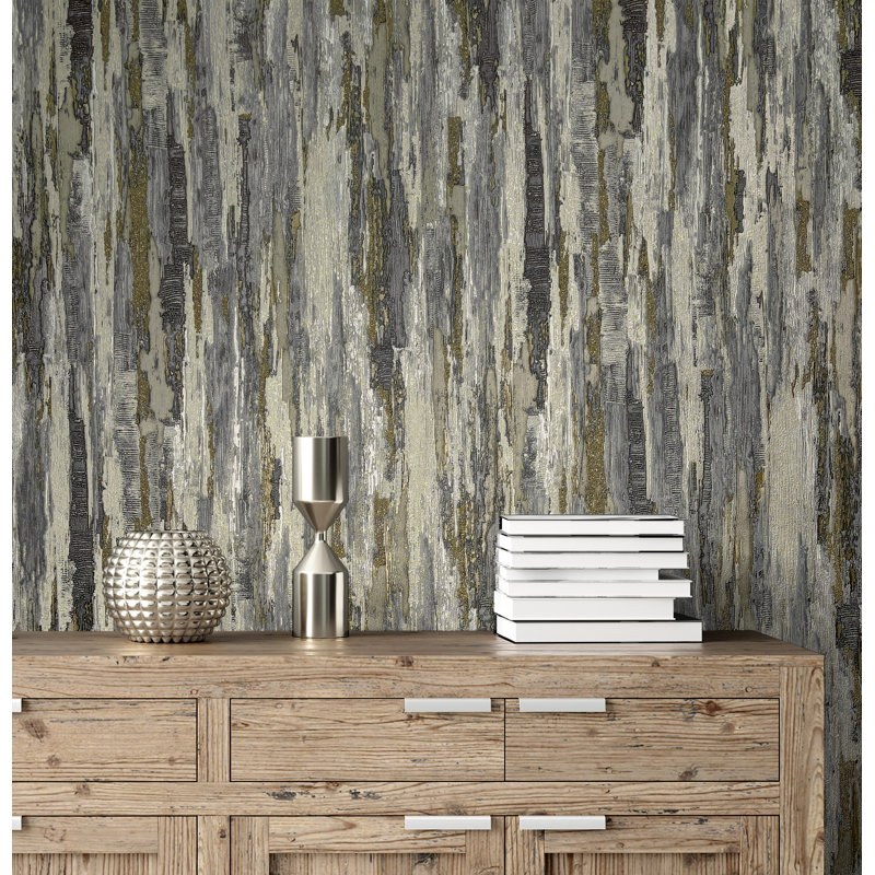 Plain Heavyweight Wallpaper, Grey