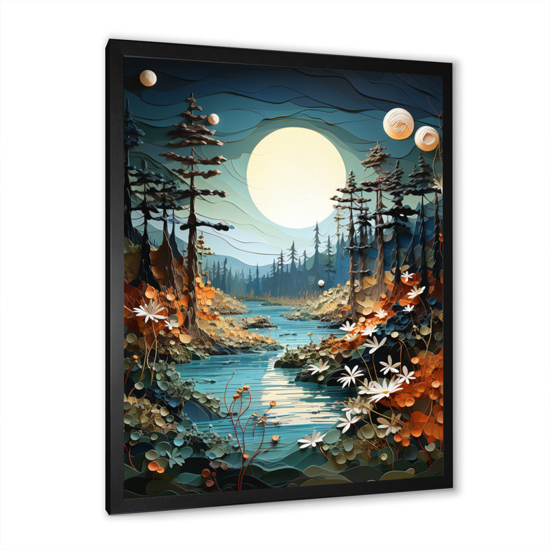 Fairlight Canada Canadian Wilderness This, Cadre photo noir, H 20 po x l 12 po x P 1 po