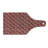 Ambesonne Cherry Blossom Tempered Glass Cutting Board Bale of Hay Ruby and Eggshell