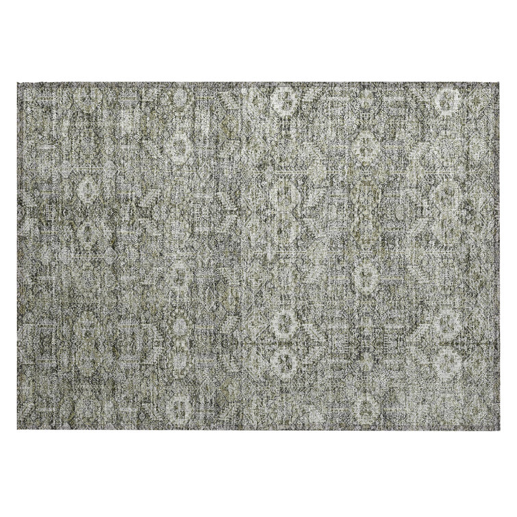 Morgane Washable Floral Indoor / Outdoor Rug