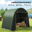 Outsunny 8 x 4 ft Garden Storage Shed Tent Waterproof Bike Tent-122033100