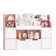 Kirklyn 48'' W 6 Cube Bookcase With 2 Removable Drawers, Wood Storage Standard Bookshelves