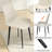 5-Piece Round Dining Table Set, 34.7" Modern Kitchen Table with Dining Chairs-1056368268-1056368266