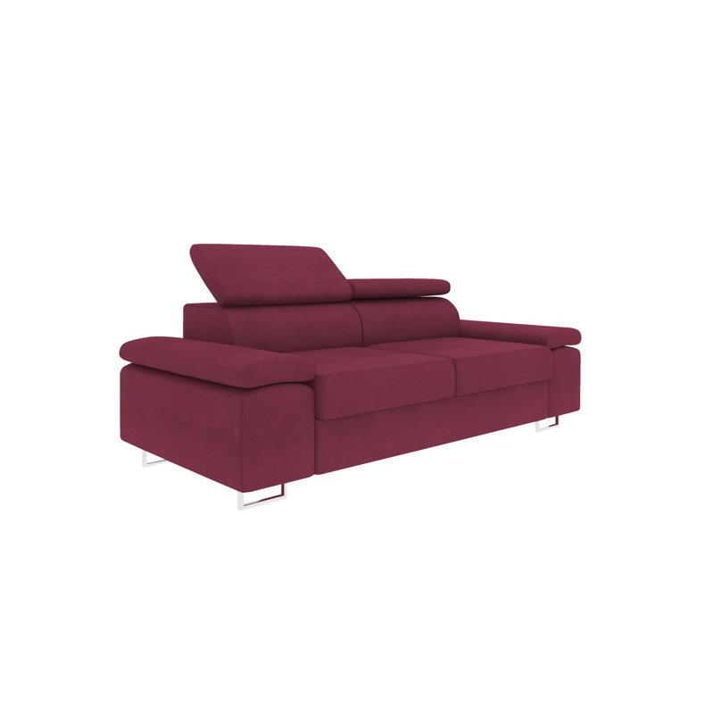 Obrian 2 Seater Loveseat, Claret