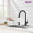 MAXWELL Pull Down Kitchen Faucet with and with Soap Dispenser-65082737