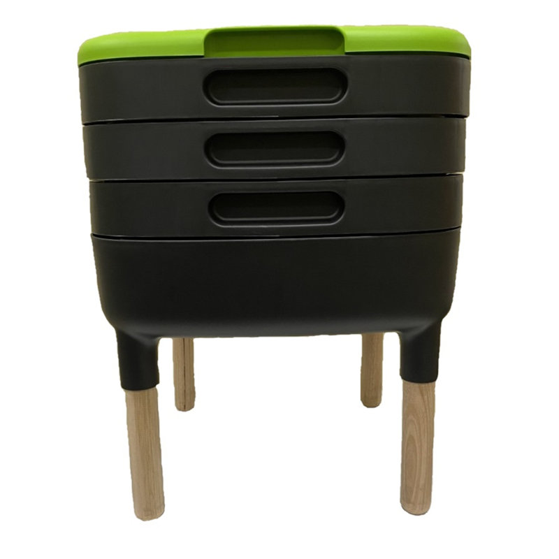 6 Gallons Plastic Odor Resistant Worm Bin