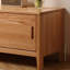 Meuble télé en bois massif rétro au design simple