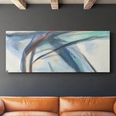 Toile tendue avec châssis abstrait # 8 LXI-Abstract