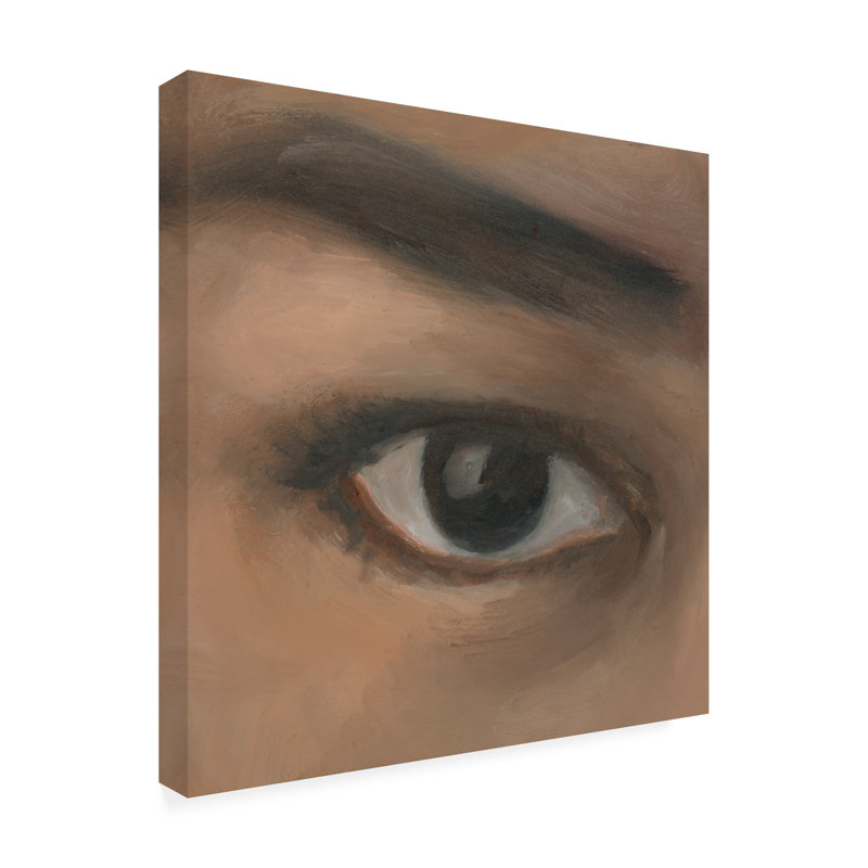 Art mural sur toile tendue - Ethan Harper «Eye Study IV», décoration murale pour le salon, la chambre à coucher ou le bureau - 18 x 18