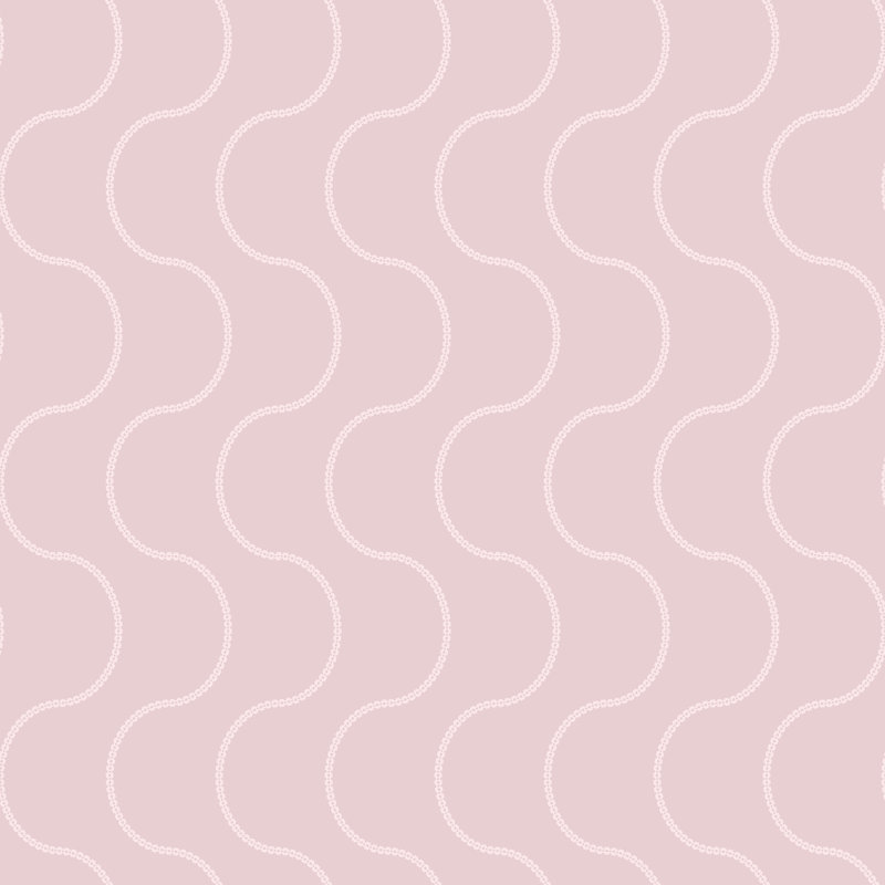 Rouleau de papier peint Paule Marrot Moiré, Rosé