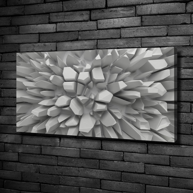 3D Abstraction 1 Piece Wall Art on Canvas