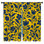 Rideaux obscurcissant à motif floral jaune et bleu à motif floral - 2 panneaux