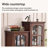 Walnut Solid Wood Display Cases