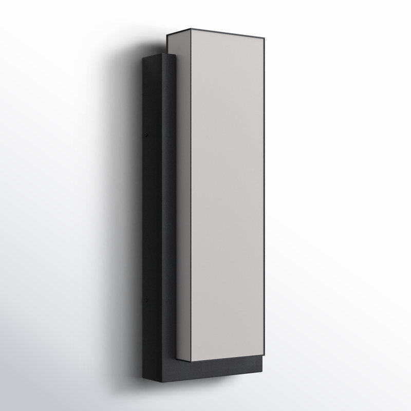 Aluminum LED Wall Light, 22" H x 8" W x 4" D