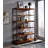 Rectangular Metal Frame Bookshelf
