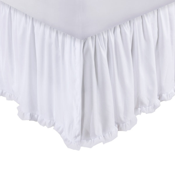 Benjara Mora Bed Skirt | Wayfair