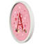 «Valentine Things Monogram - A Round», reproduction encadrée blanche
