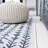 Allain Bohemian Geometric Ivory/Blue Indoor/Outdoor Rug-455055465