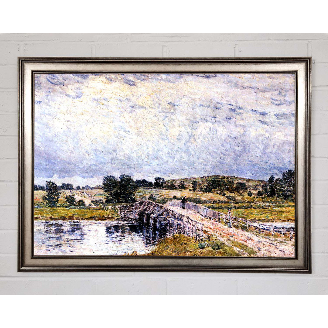 Hassam die Brücke von Old Lyme - Einzelne Bilderrahmen Kunstdrucke