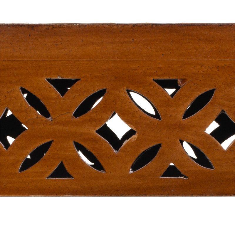 Norlanwell Solid Wood Sled Coffee Table