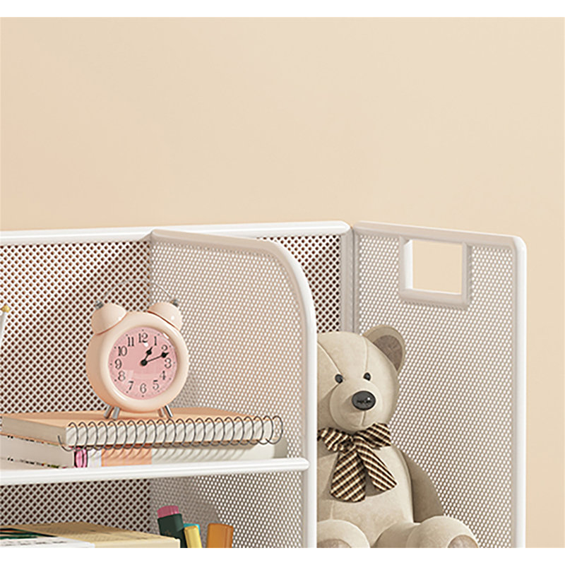 Organisateur de bureau en métal Coppolino, Blanc