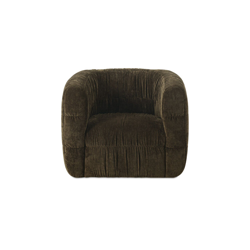 Robson Swivel Chair Toffee, Green