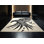 Tapis beige moelleux doux et moelleux à motif abstrait éclectique Raving Trickster