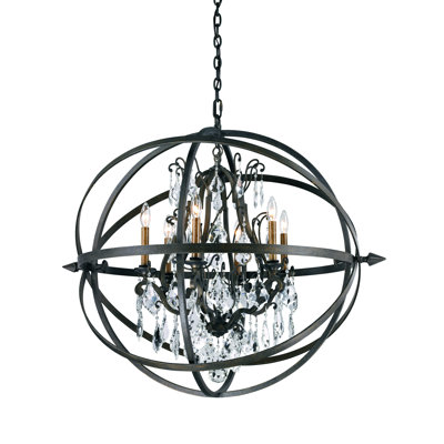 Byron 6 - Light Globe Chandelier