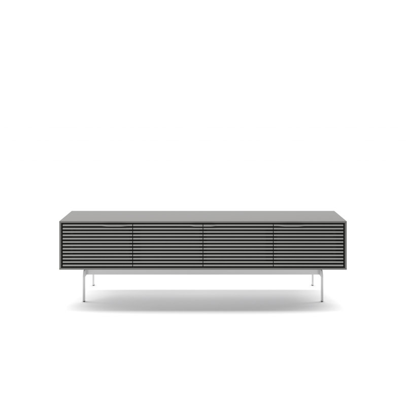 Align Media Console, Ebonized Ash, 23”H x 81”L x 18”W