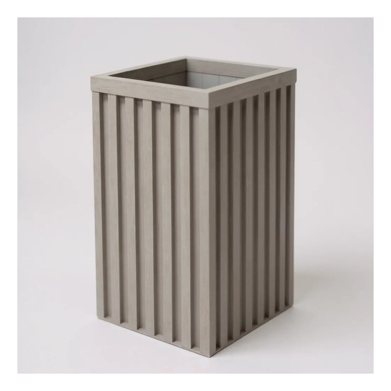 Pot à fleurs carré en aluminium Modern