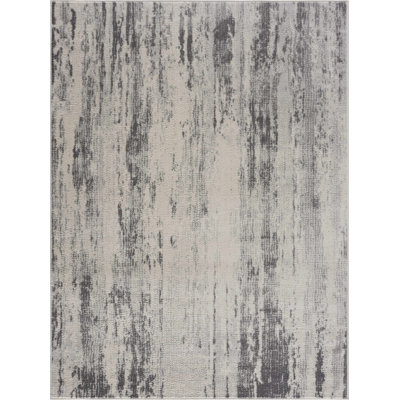 Tapis transitionnel ivoire / gris Elyjah Performance