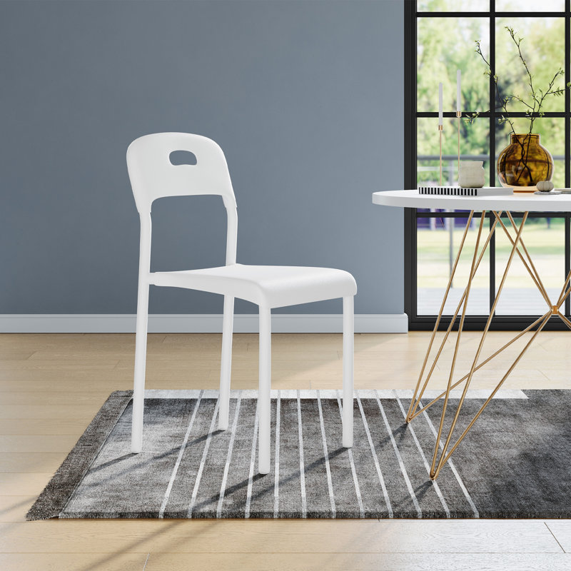 Upholstered Dining Chair, 1, White