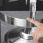 4.5L Round Chafing Dish, Stainless Steel Buffet Server Food Warmer with Lid
