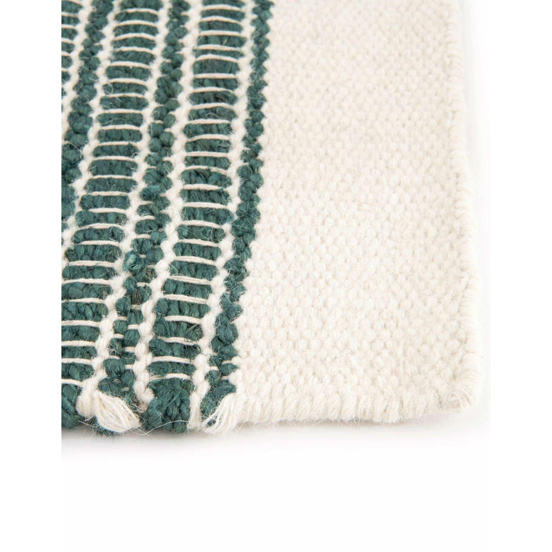 Lariat Rug-Hunter Green, Runner 2'7" x 10'