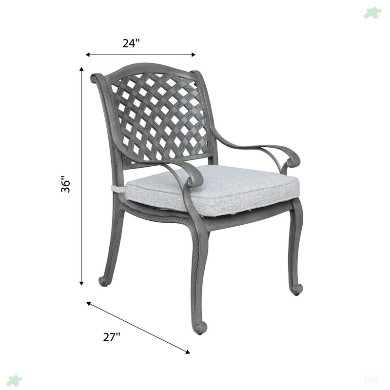 Chaise de salle à manger Sparta, Gris, Gris clair